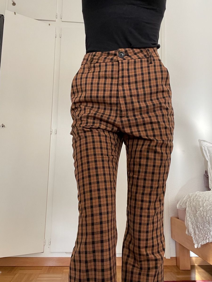 H&M Lotti di vestiti: H&M Karo Set, Gr. 36, Braun/Schwarz – Usato da Zürich venduto da vallup_9 6