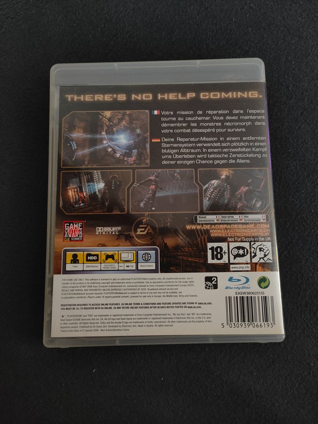 Jeux: Dead Space  PS3 – D'occasion à Dietikon par Migi_97D 2