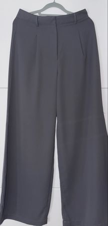 Schicke weite Stoffhose, perfekt für Frühling/Sommer, Gr. 38