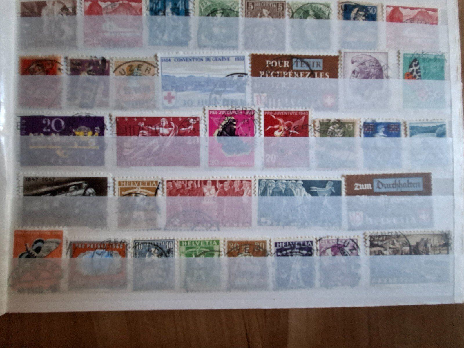 Alle Briefmarken: 77 Schweizer Briefmarken mit Stempel "Luzern" – Gebraucht aus Frauenfeld von Interessent1 3