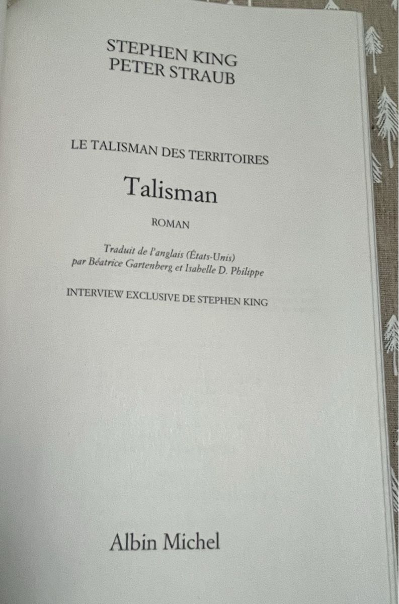 Libri: Stephen King Peter Straub Talisman Roman excellent état – Usato da La Tour-de-Peilz venduto da Pansy02 1
