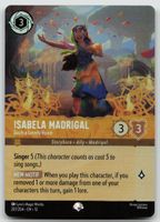 Lorcana ISABELA MADRIGAL 207/204 EN-12 EPIC