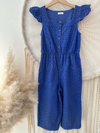 Next Jumpsuit Blau, Gr. 122 *NEUWERTIG!