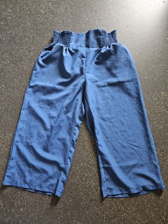 Hose blau Grösse 2XL mit Gummizugbund