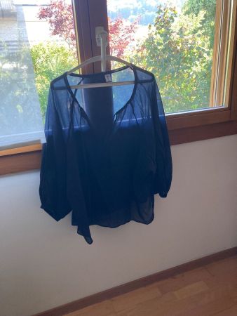 Bluse von Backstage dunkelblau Grösse L