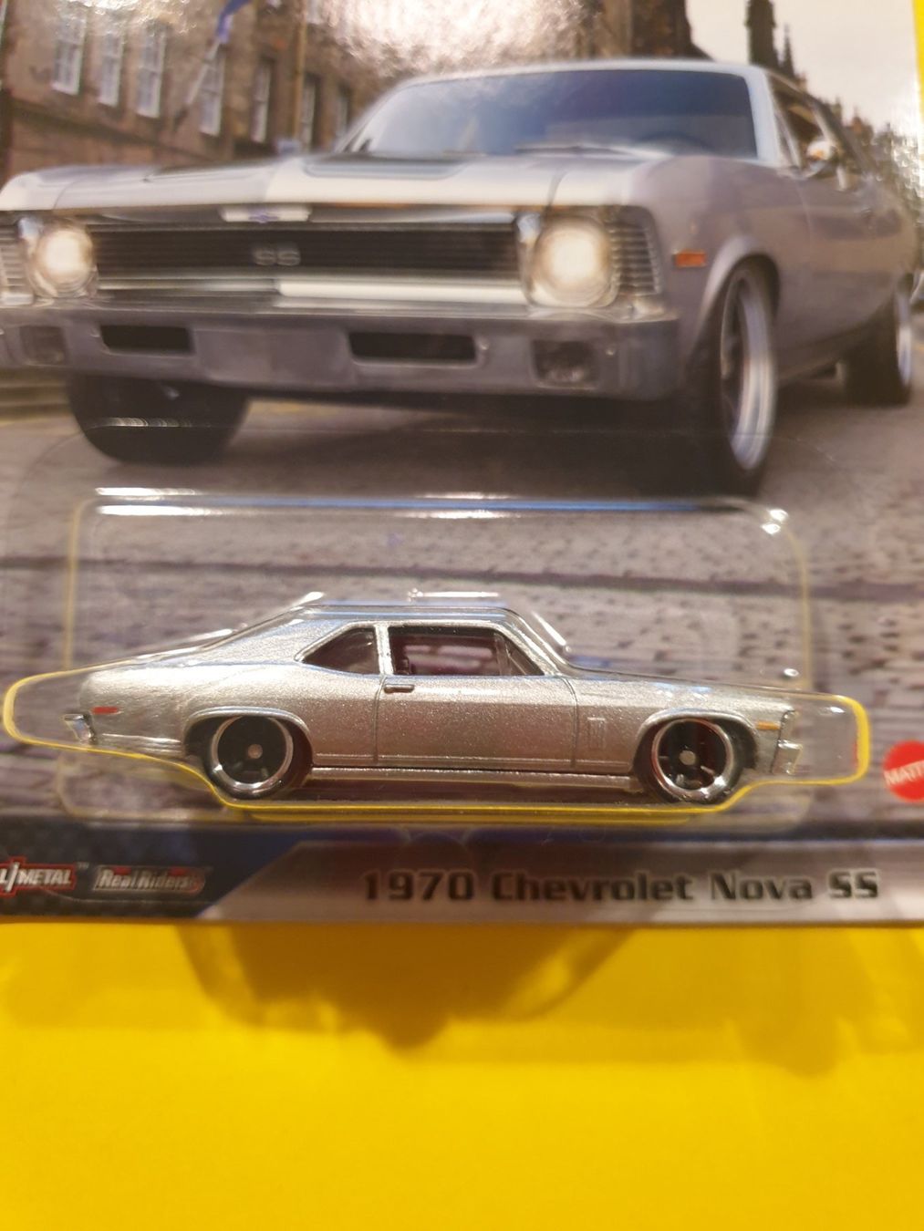 Hot Wheels Modellini d'auto: Hot Wheels 1970 CHEVROLET NOVA SS – Nuovo e nell'imballaggio originale da Oftringen venduto da Rotor 1