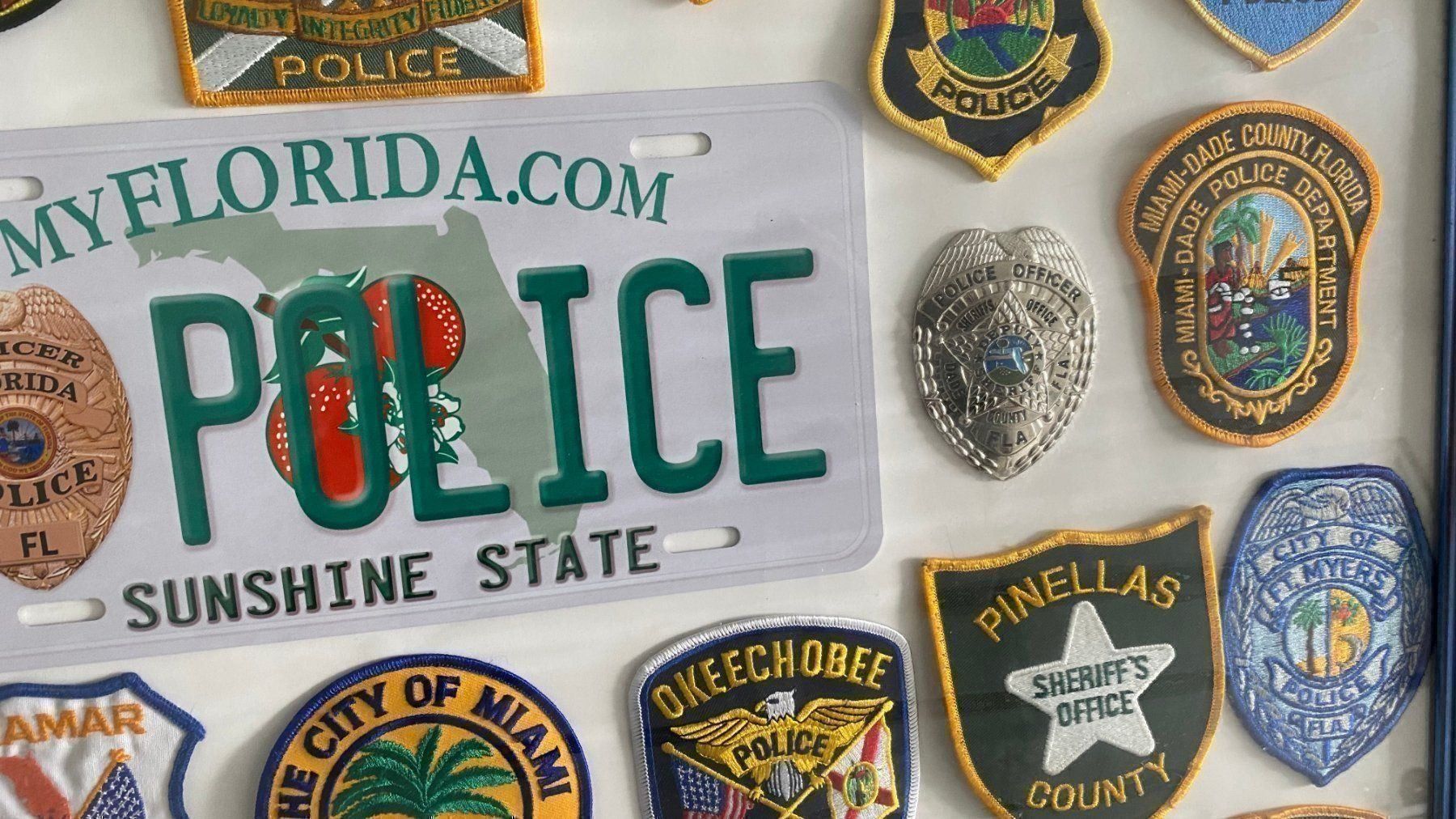 Plaketten & Abzeichen: Badge Patch USA Florida Police Polizei – Neu (gemäss Beschreibung) aus Zürich von kun_d8p9 4
