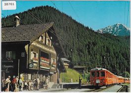 Rhätische Bahn - Station Langwies