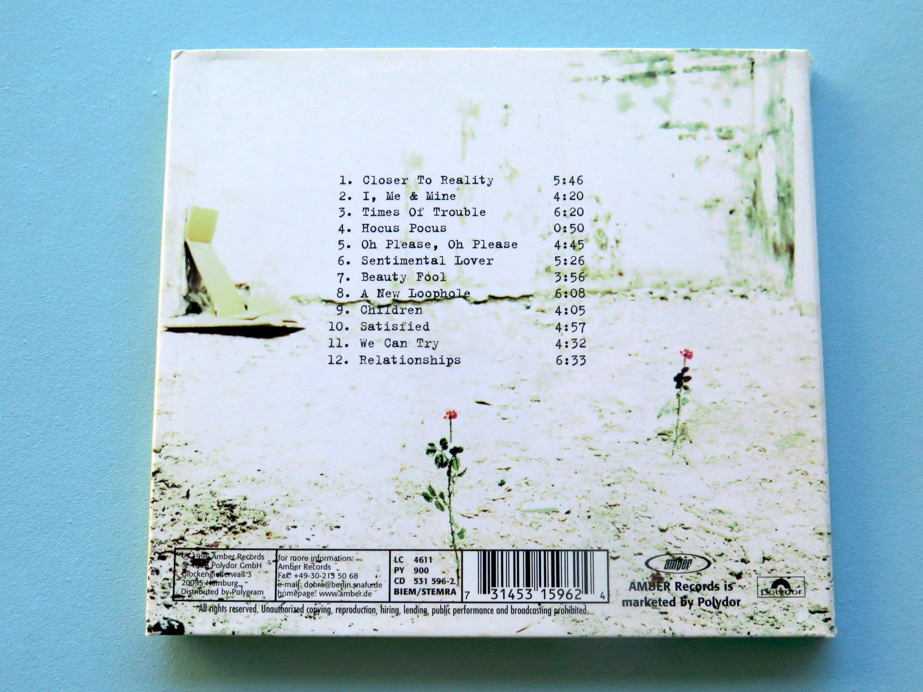 CDs: (p) CD LOOPHOLE: t.o.t., 1996 – D'occasion à Bern par Balzamico 1