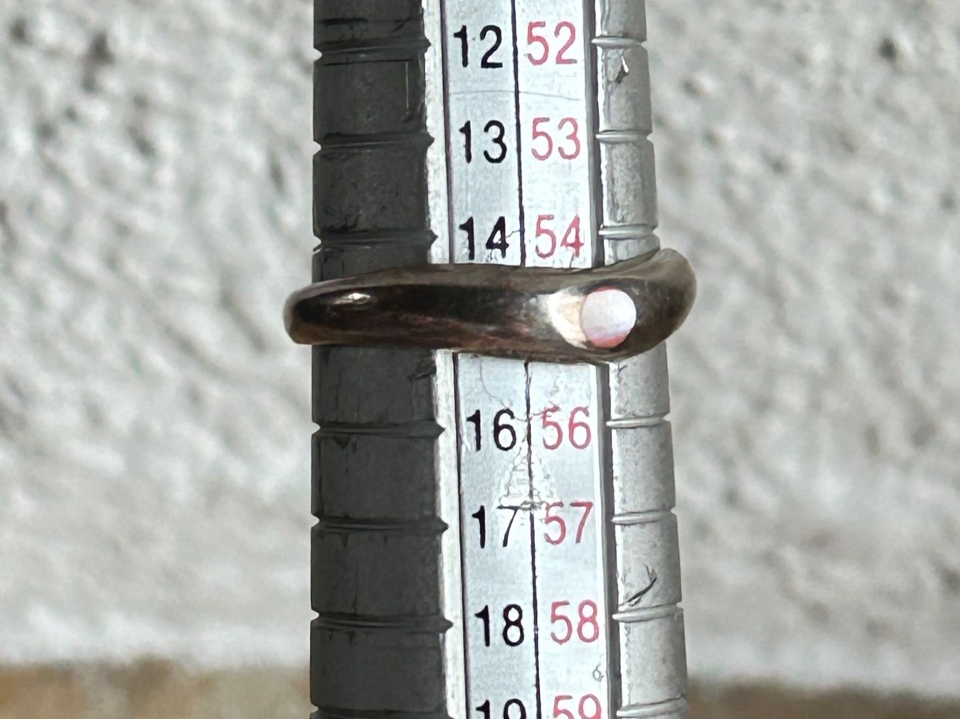 Anelli: Silberring mit zartrosa Stein  (55) – Usato da Dittingen venduto da Bellevista 4