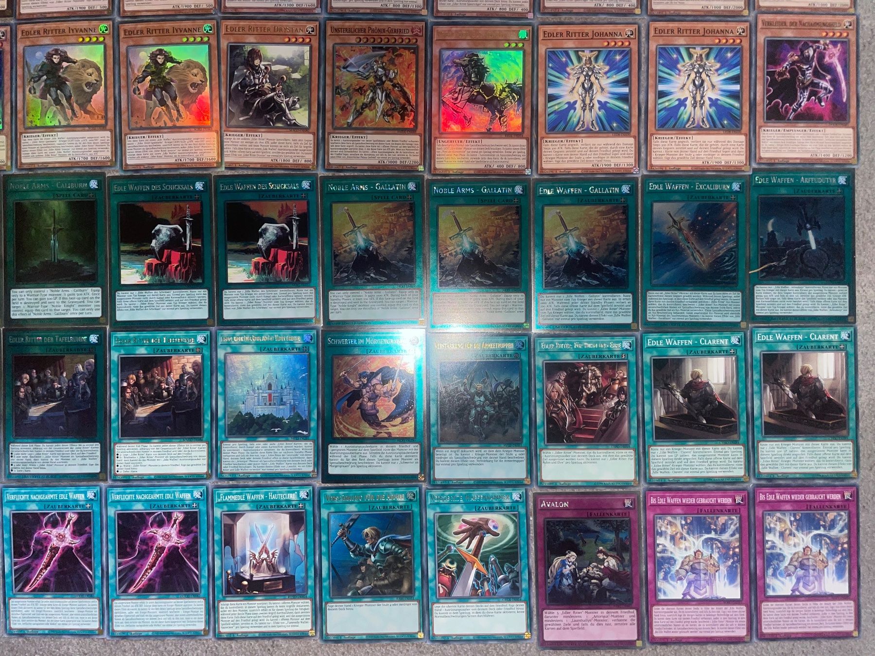 Yugioh Carte collezionabili: Seltenes Edler Ritter Deck! 88 Karten – Nuovo (secondo la descrizione) da Altstätten SG venduto da ChangeMaker 5
