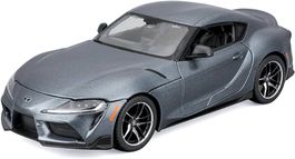 Toyota Supra GR seit 2019 dunkelgrau met.    1:24 von Maisto