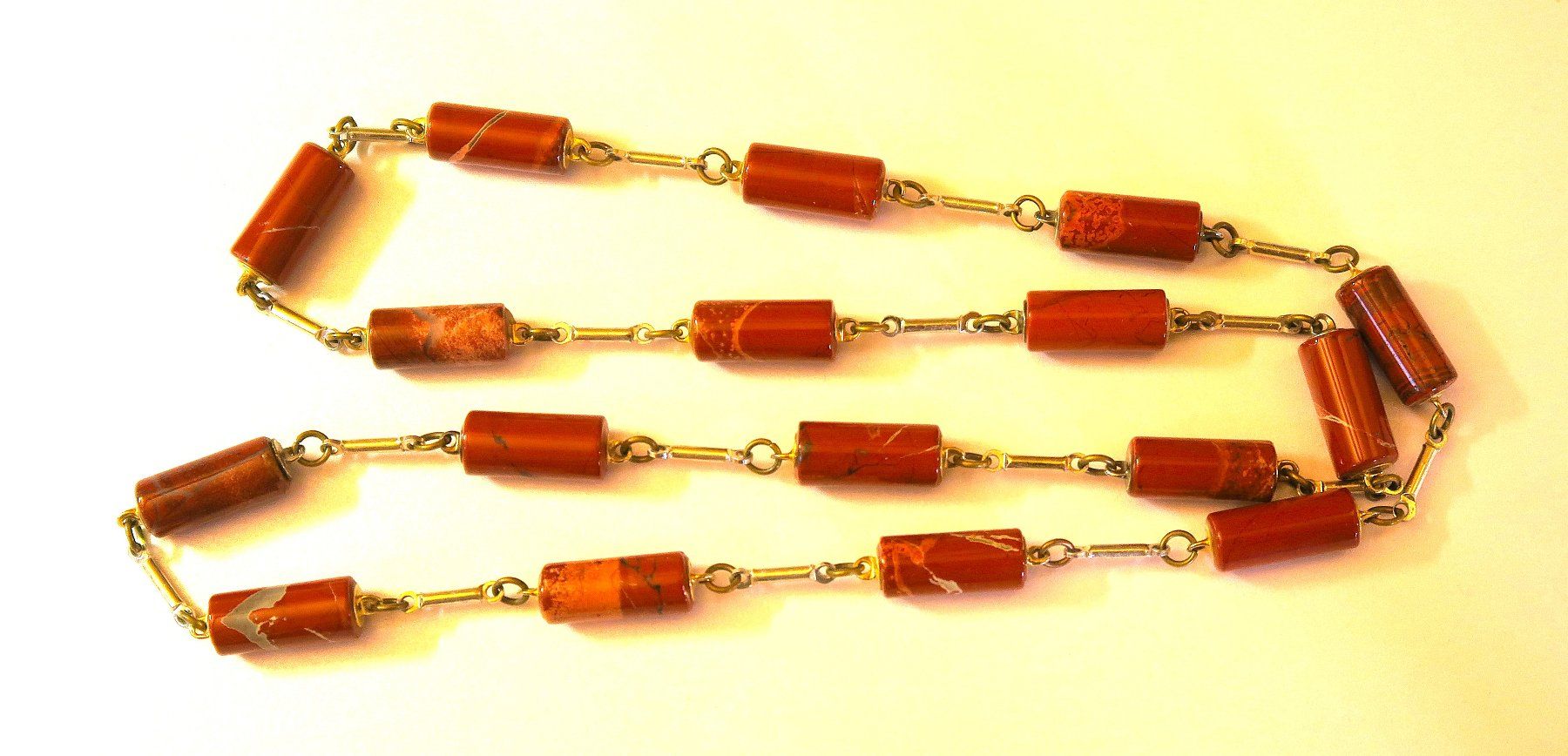 Catenine: Kette Jaspis rot – Usato da Brittnau venduto da marlenestone 2