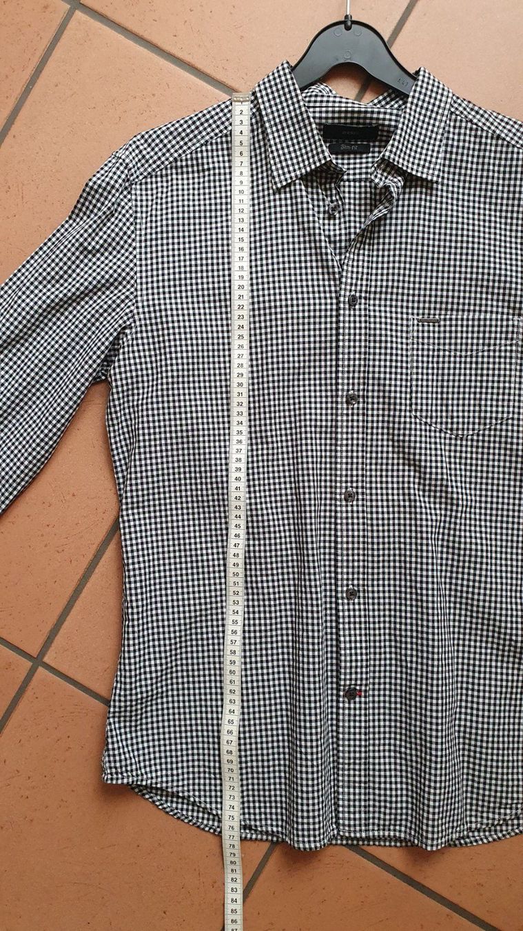 Diesel Camicie: Hemd kariert schwarz weiss kariert – Usato da Brüttisellen venduto da Kluba 2