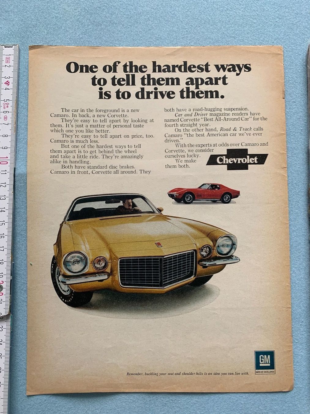 Foto & Immagini: Chevrolet camaro 1970 – Usato da Cheseaux-sur-Lausanne venduto da emcy78 1