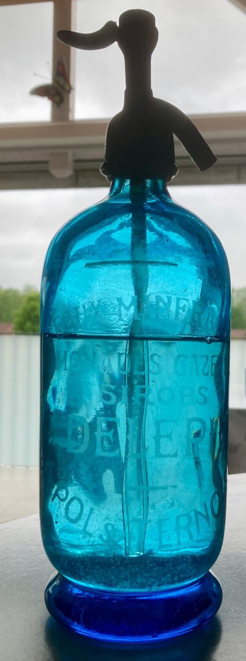 Bottiglie: Syphonflasche aus Frankreich blau – Usato da Rüegsauschachen venduto da Andyalfredo 4