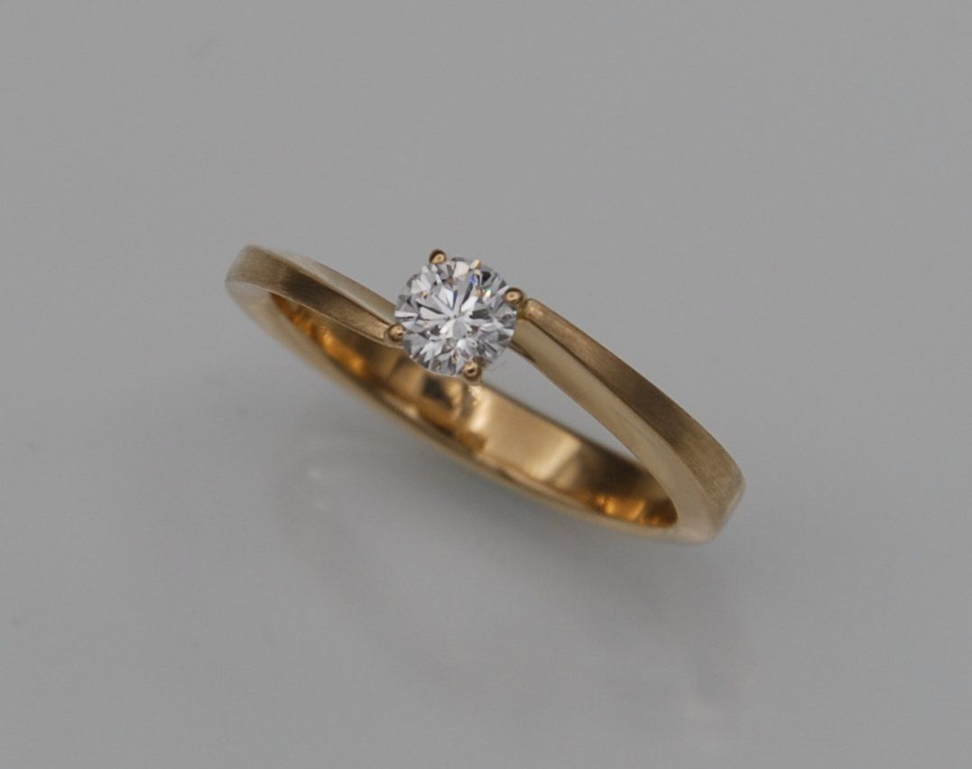 Anelli: Solitaire Ring (Unikat / echter Diamant) – Nuovo e nell'imballaggio originale da Baar venduto da Brooddy87 2