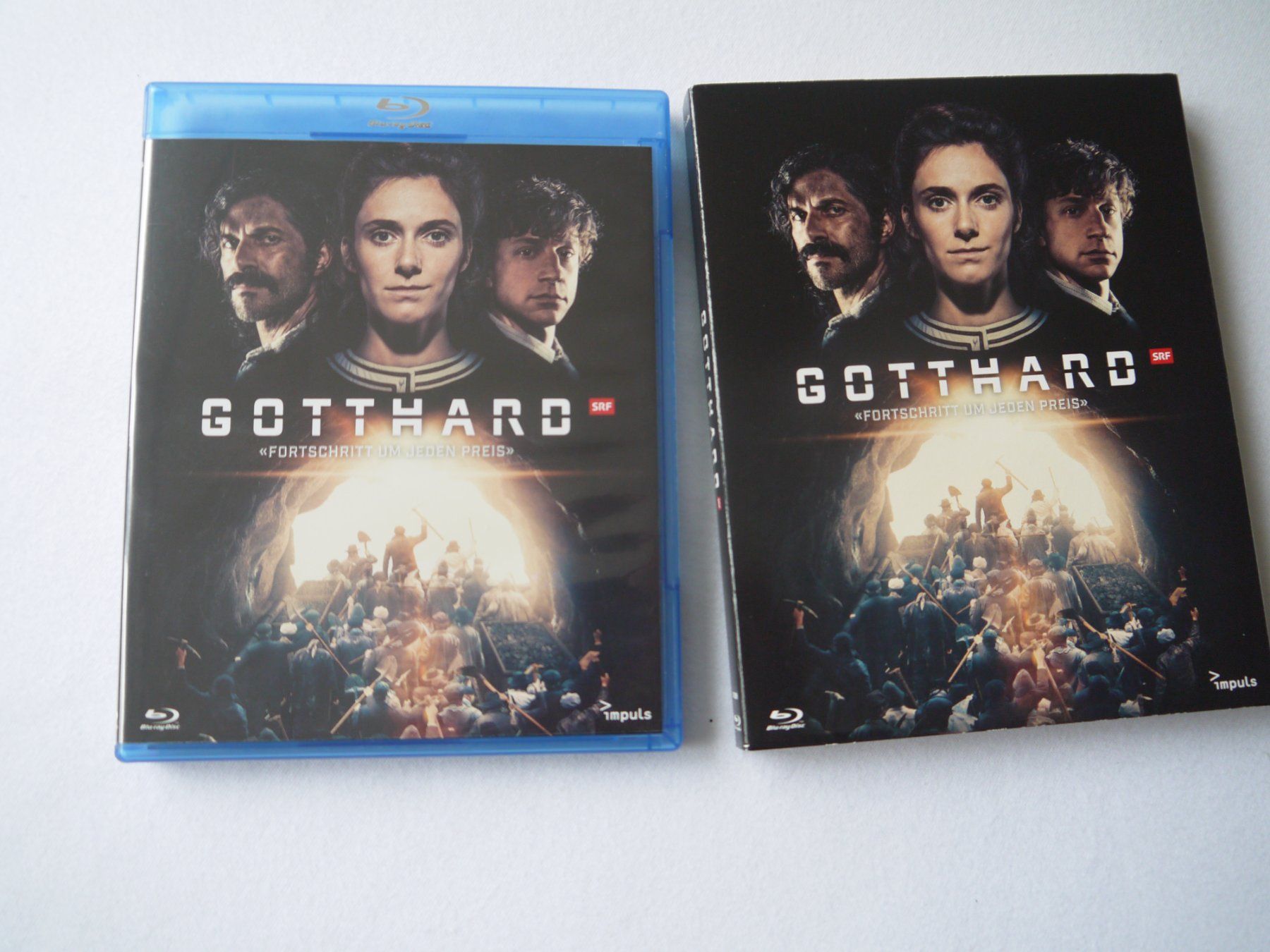 Tutti i DVDs: GOTHARD-Fortschritt um jeden Preis - Blu Ray – Usato da Hagendorn venduto da Blaf 2