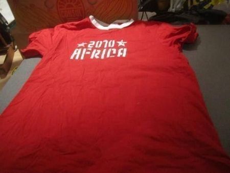 T-Shirt Grösse S, rot, Aufdruck