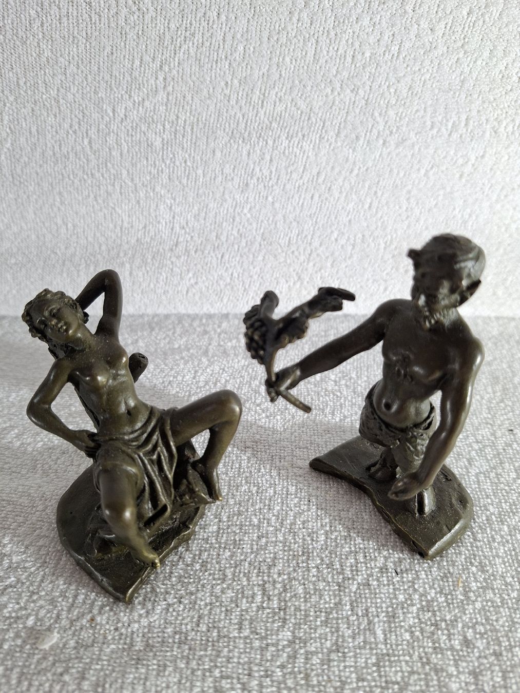 Sculture & Statue: Wiener Bronze Luzifer mit Dame – Usato da Grindelwald venduto da carro5 5
