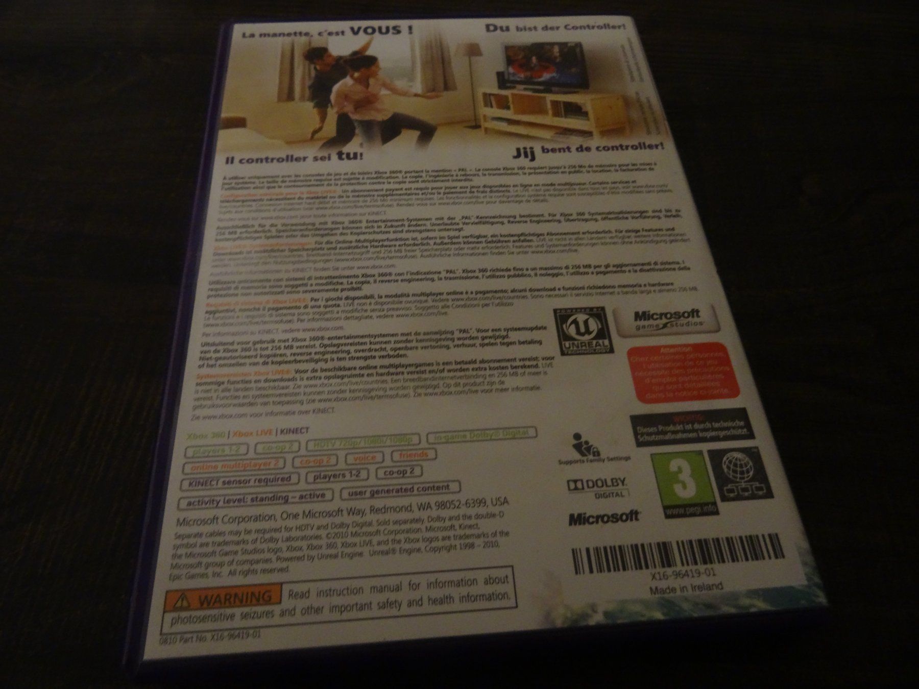 Microsoft Giochi: Kinect Adventures XBOX 360 – Usato da Olten venduto da Disc-Ausverkauf 2
