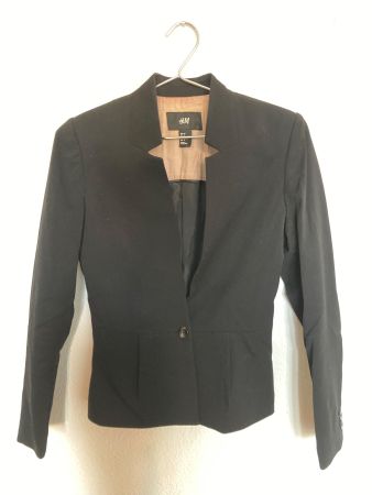 H&M Blazer schwarz
