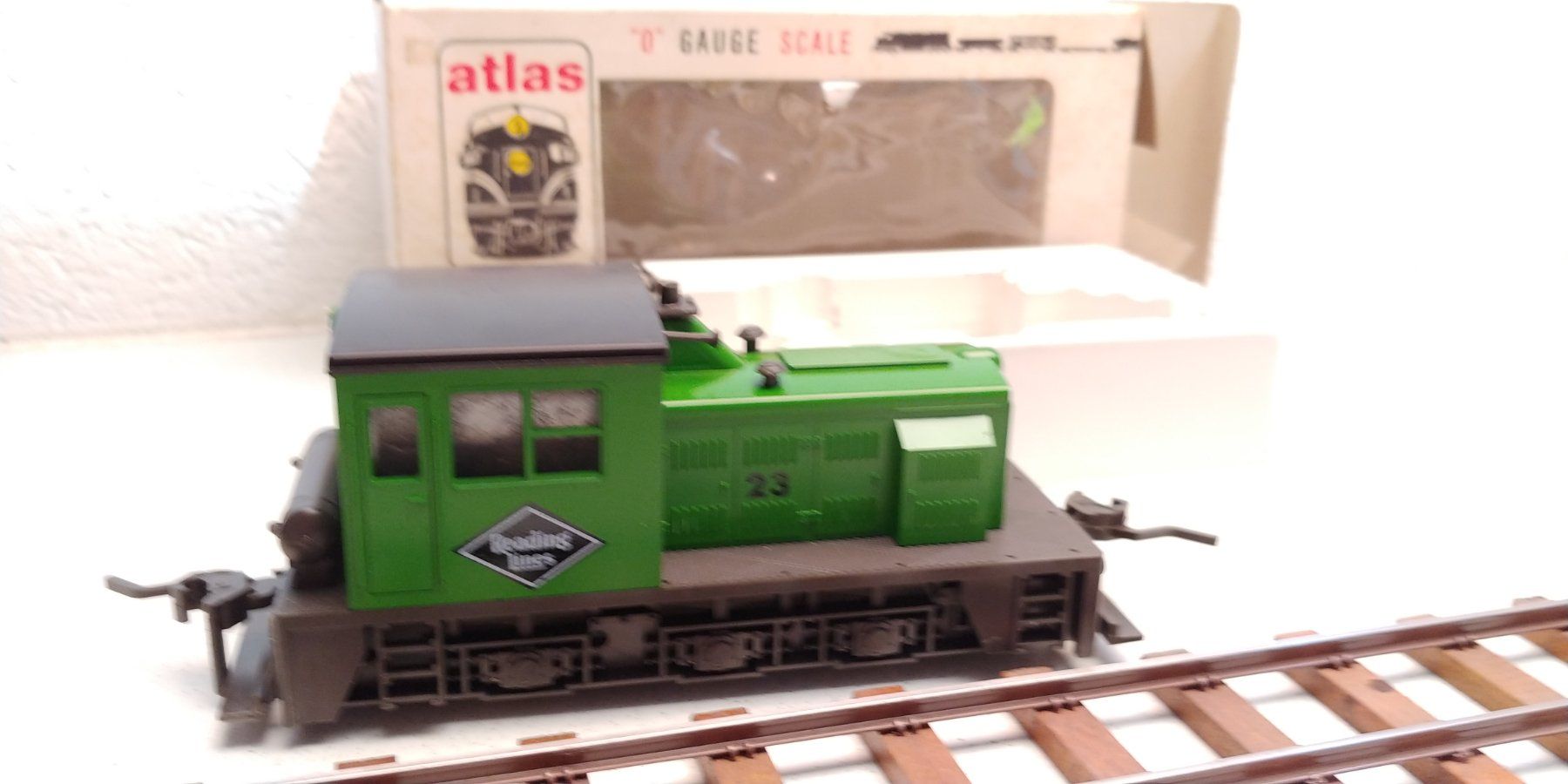 Modellini di ferrovie: Atlas Rangierlok Reading Lines 0 – Usato da Waltenschwil venduto da Ardnas007 1