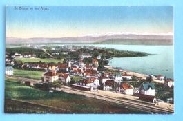 St. Blaise - Bahnhof - La Gare - Chemin de Fer - 1912