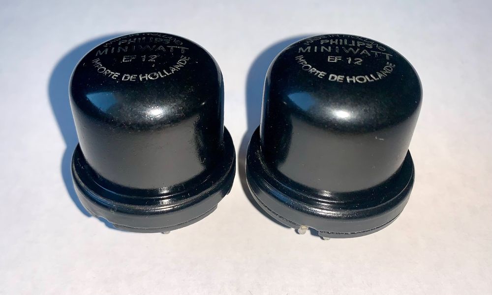 2 Röhren / Radioröhren EF12, Philips (Neu (gemäss Beschreibung)) in ...