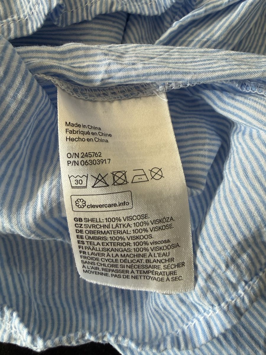 H&M Camicette: H&M Bluse gestreift Gr. 38 – Usato da Bilten venduto da and_6hjn 5