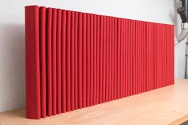 WIE NEU HEY-SIGN Welle Akustik Wand Tisch Modul Wolle Filz