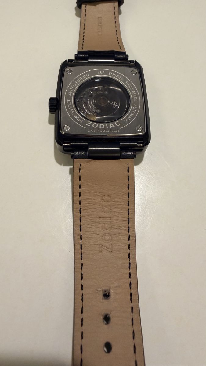Zodiac Orologi: Zodiac Astrographics automatique ,édition limitée,noire 82pc – Nuovo (secondo la descrizione) da Colombier NE venduto da manupsin 3