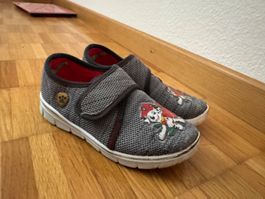 Paw Patrol Hausschuhe Gr. 27 Klettverschluss