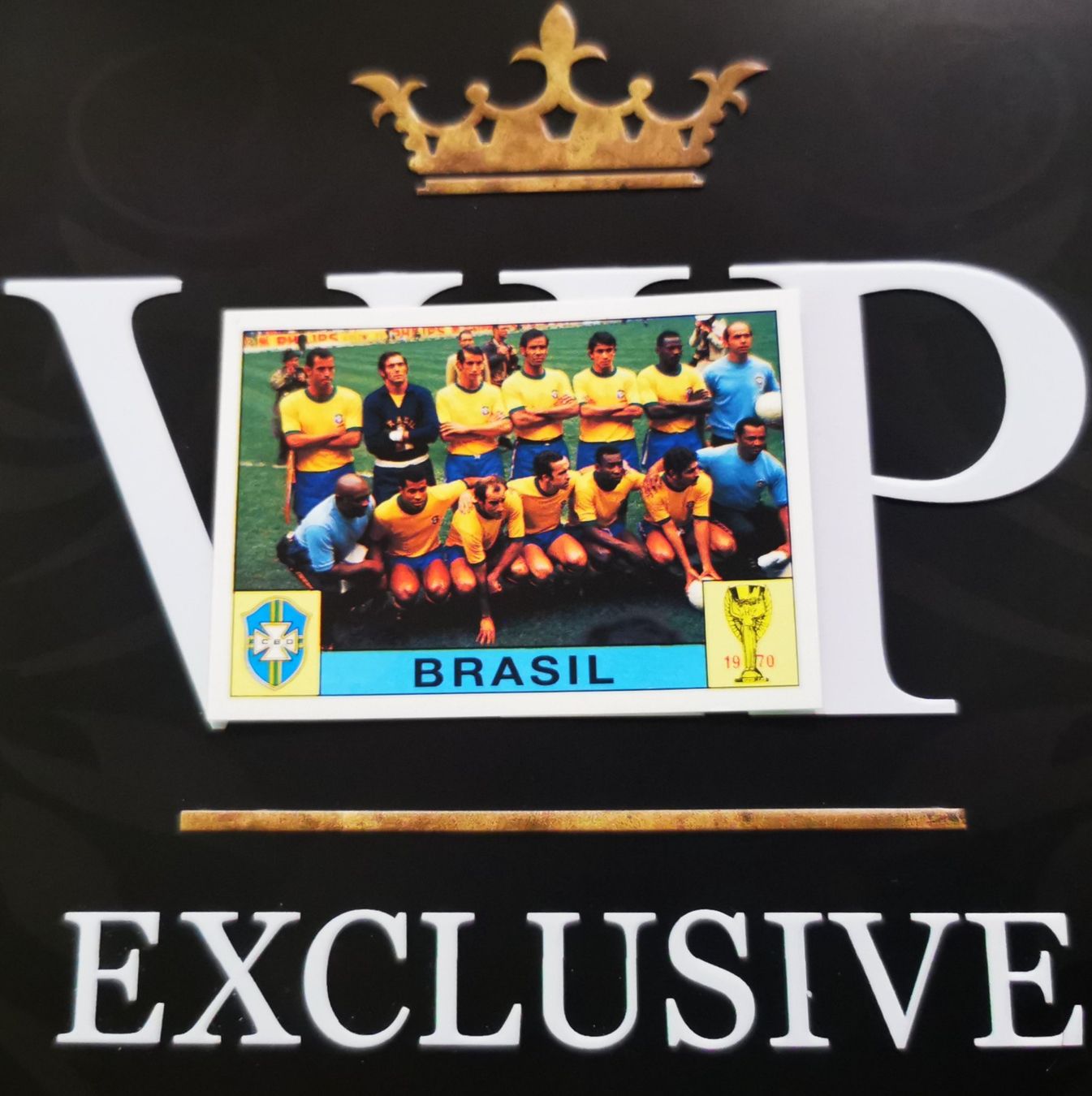 Panini Carte collezionabili: Panini Brasil Pelé 1970 – Usato da Rotkreuz venduto da Titotesla