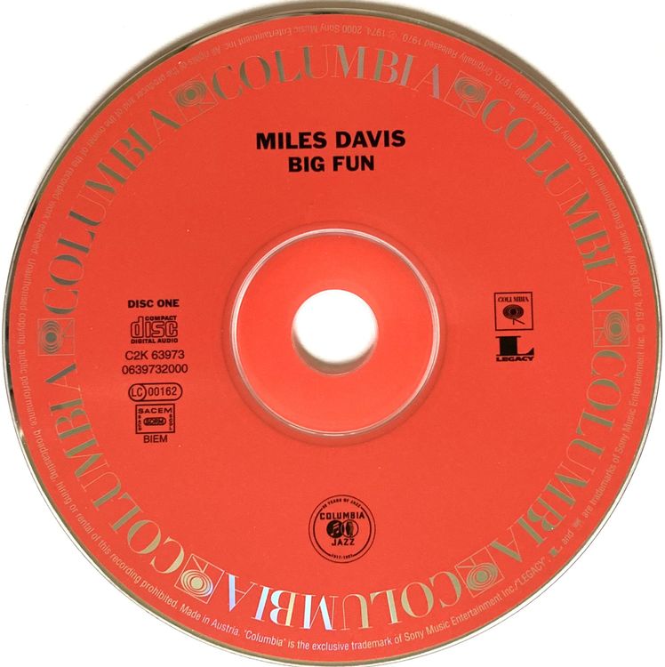 MILES DAVIS -BIG FUN | Kaufen auf Ricardo