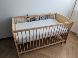 Geuther 4 in 1 Kinderbett mit Matratze Träumeland
