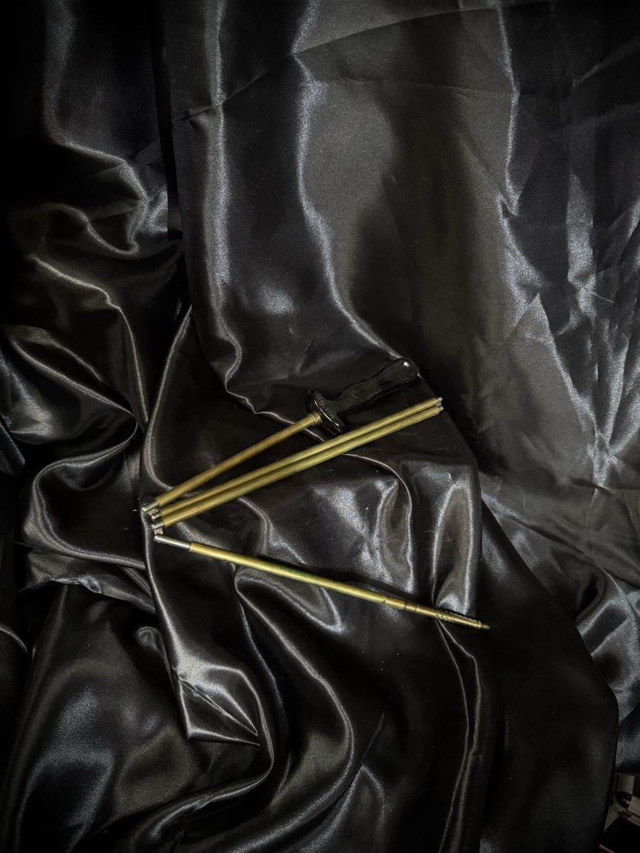 Tiro a segno: Metal Rods Set With Screw Attachment Good Condition – Usato da Bern venduto da NOKOMETA 1
