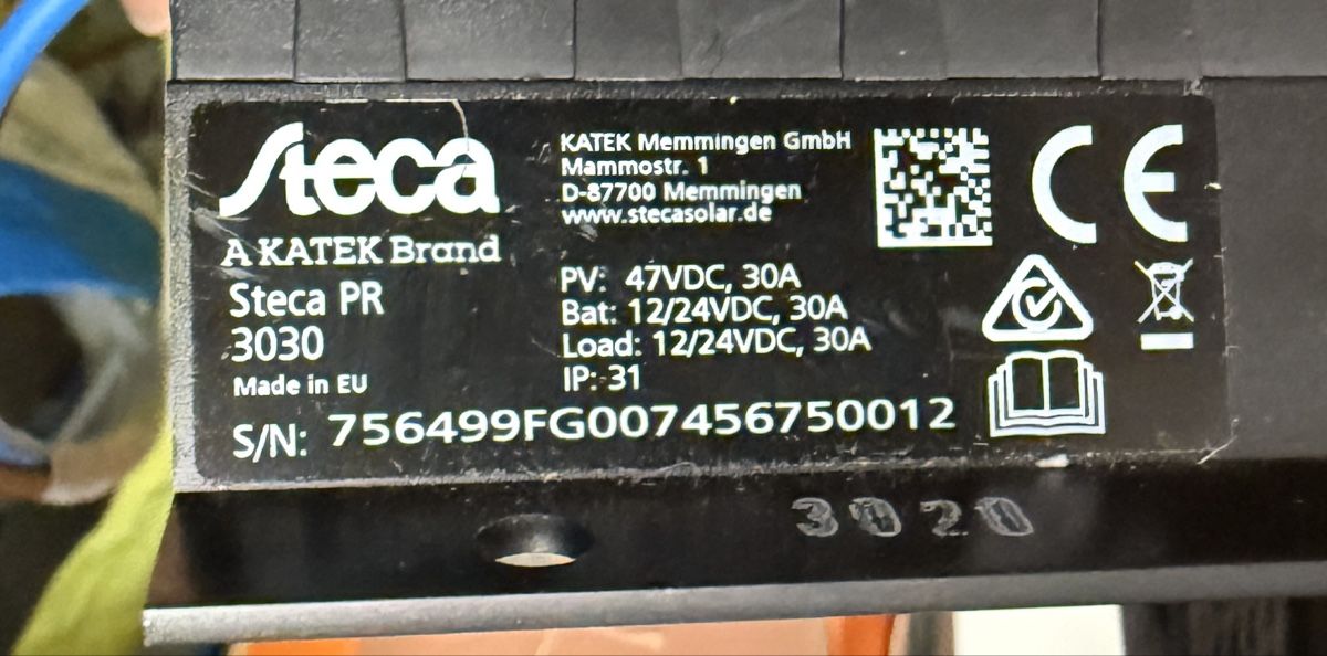 Steca Caricabatterie: Steca 3030  – Usato da Luzern venduto da Andrinos 1