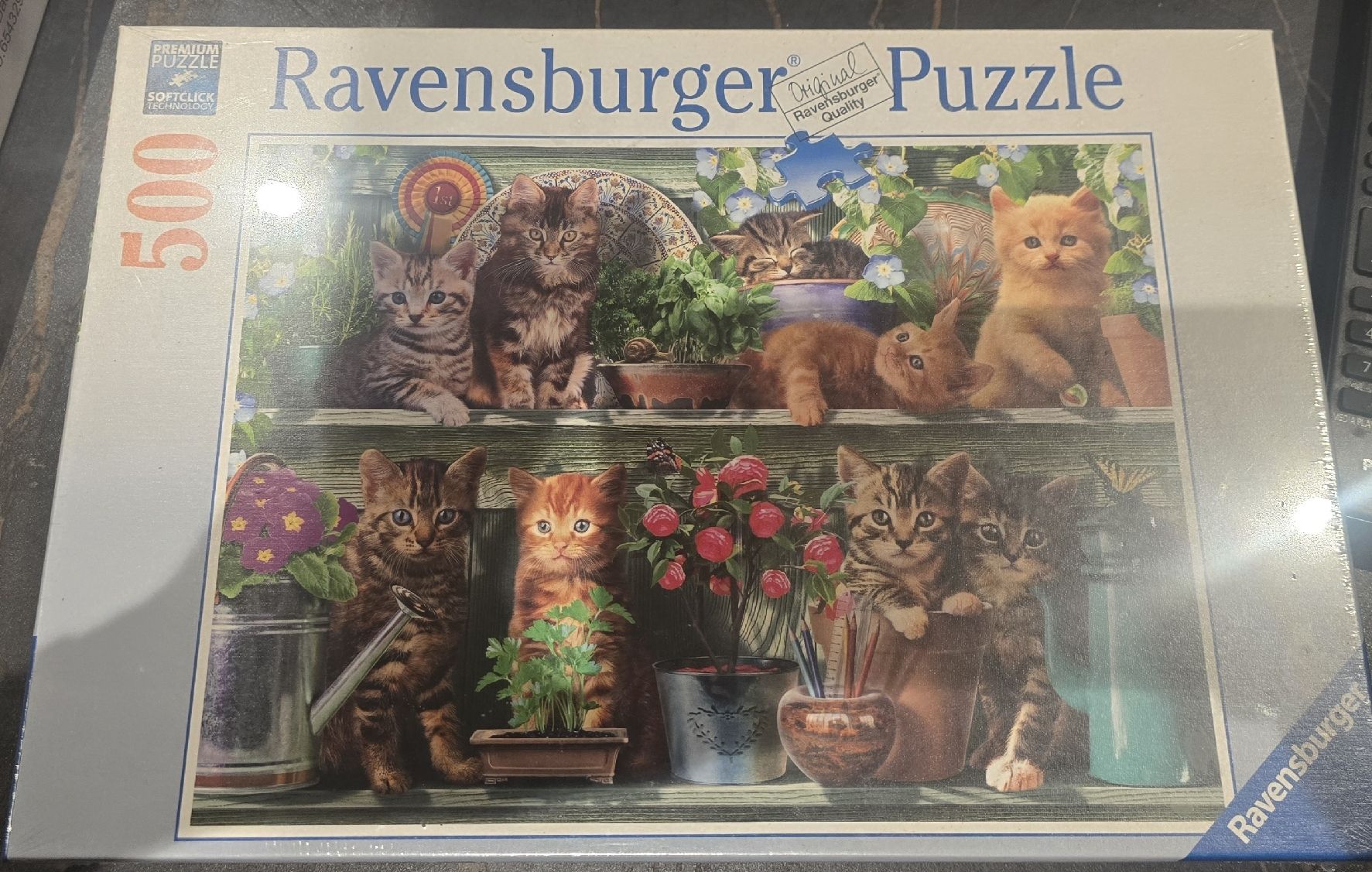 Ravensburger Puzzle: Ravensburger Puzzle "Kitten" 500 Teile – Nuovo e nell'imballaggio originale da arboldswil venduto da Maschine78