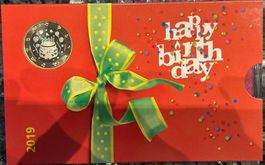 Schweizer Münzsatz 2019 "Happy Birthday" - Top Zustand!