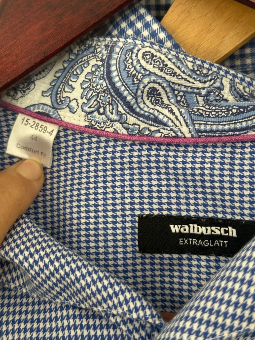 Walbusch Camicie: 2 Hemden royal class, Walbusch, langarm – Usato da Zürich venduto da kuszi 4