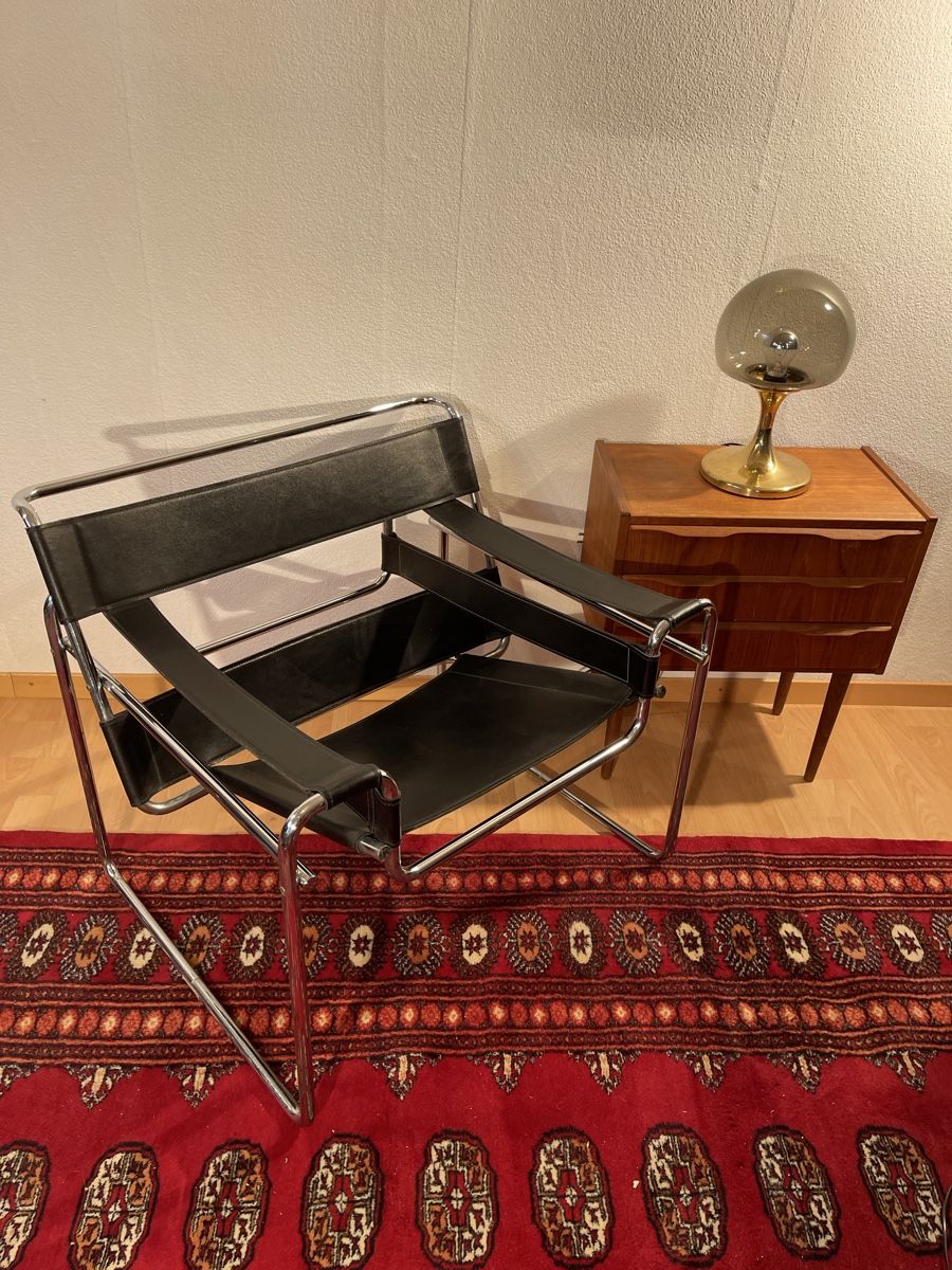 Poltrone: Marcel Breuer Wassily Chair Replika – Usato da Grenchen venduto da Nur_2540 6