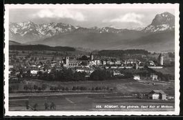 AK Romont /FR, Vue générale, 1937