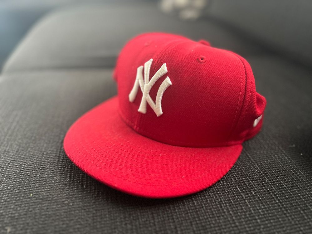Casquette Baseball New York Yankees New Era - Taille 7 1/8 - Style Roue à Aubes - Occasion