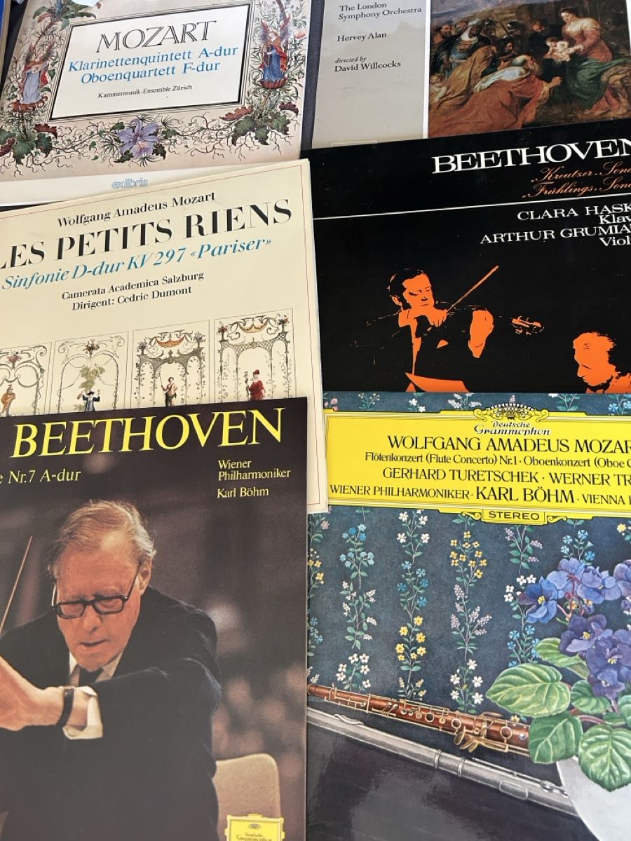 Dischi in vinile: Collection de Vinyles Classiques: Mozart, Beethoven – Usato da lausanne venduto da Shkoza