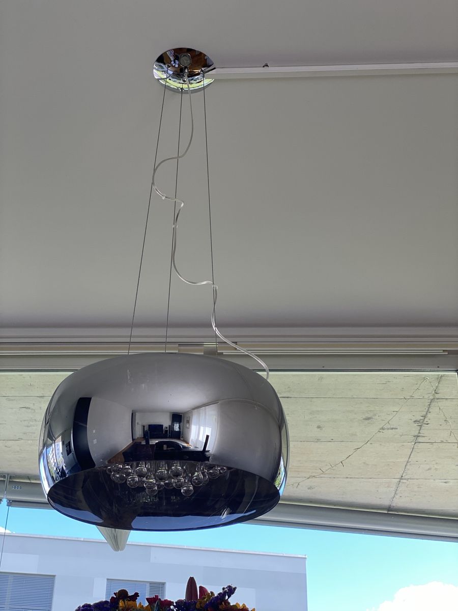 Westwing Lustres & lampes de plafonds: Schuller Hängelampe | Chrom & Glas | Dimmbare – D'occasion à Oberdorf SO par Attorney_in_law 4