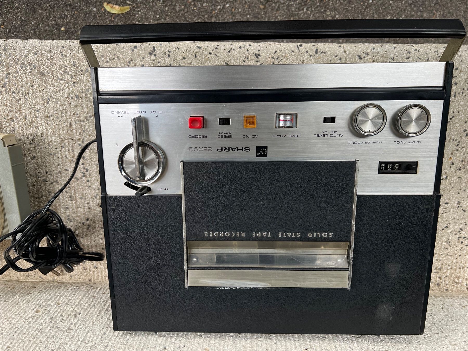 Sharp Registratori: Sharp  RD-513 S Tonbandgerät Solid State Recorder mit Spulen – Usato da Gebenstorf venduto da Secondtronik 1