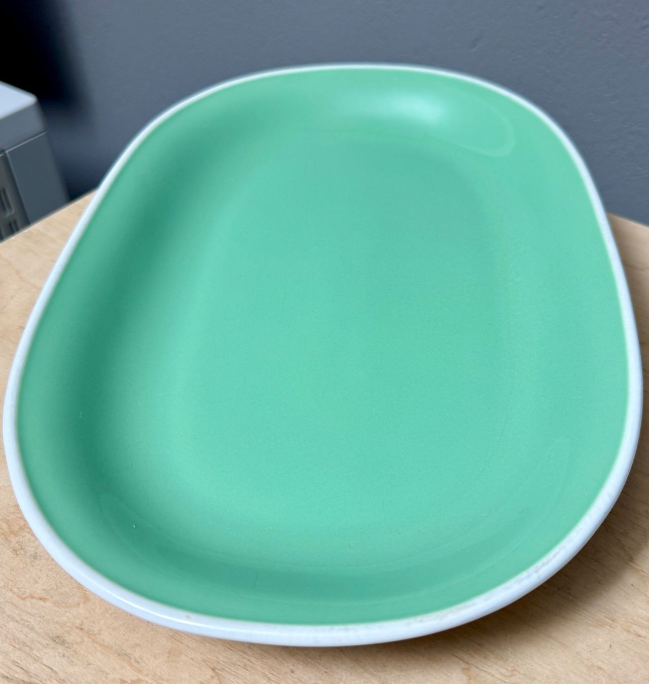Rössler Piatti di portata: Rössler Schale Platte 32 cm grün Servierschale – Usato da Rothrist venduto da Luckywinner 2