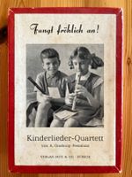 Kinderlieder-Quartett von A. Ginsburg-Pestalozzi (1940)