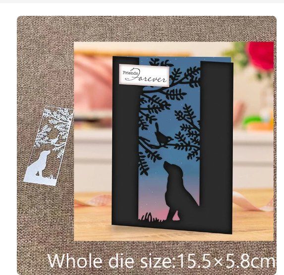 Hunde Stempel Set Für Kartenbasteln | Realistische Tier-Motive | Mit Schablonen & Stanzen